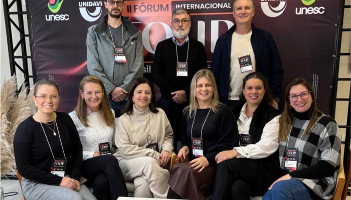1) Professores da Univates no II FOUP - Crédito - Divulgação